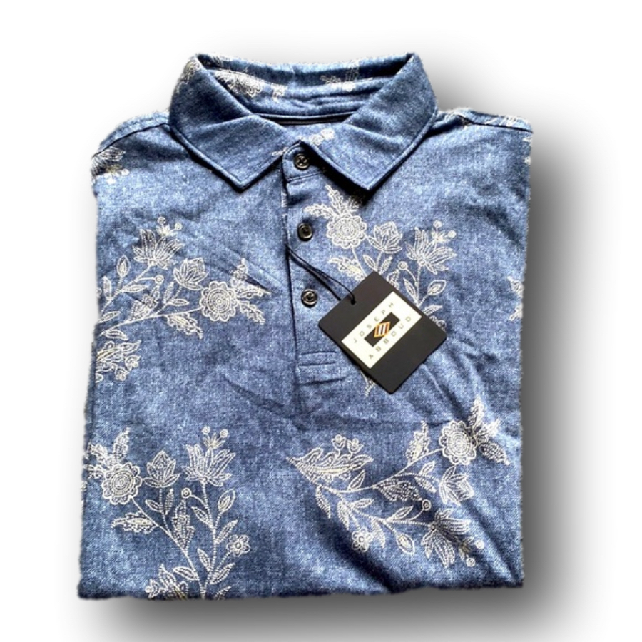 Mens Joseph Abboud Dress Polo Shirt  Brand New